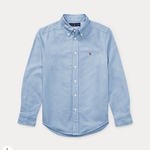 Ralph Lauren Yarmouth Oxford Blue Dress Shirt